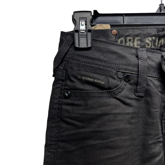 G-Star Raw‎ Core 3301 Straight Jeans Comfort Black Denim - Picture 6 of 12